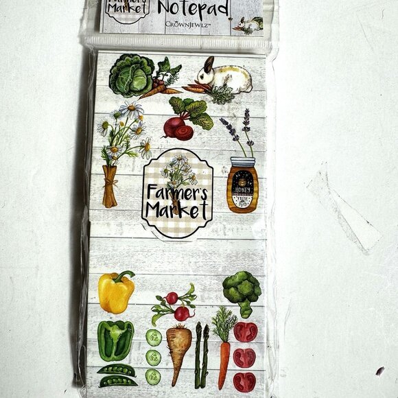 CrownJewlZ  Pocket Notepad Farmers Market FM-01 - Picture 3 of 8